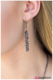 Paparazzi "In A Heartbeat" Black Necklace & Earring Set Paparazzi Jewelry