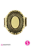 Paparazzi "Incan Escapade - Brass" ring Paparazzi Jewelry