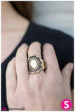 Paparazzi "Incan Escapade - Brass" ring Paparazzi Jewelry