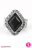 Paparazzi "Incan Incantations - Black" ring Paparazzi Jewelry