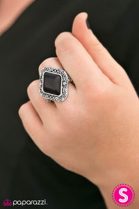 Paparazzi "Incan Incantations - Black" ring Paparazzi Jewelry