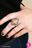 Paparazzi "Incan Incantations - Brown" ring Paparazzi Jewelry
