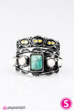 Paparazzi "Incan Treasure - Blue" ring Paparazzi Jewelry