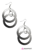 Paparazzi "Incognito" Silver Earrings Paparazzi Jewelry