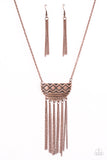 Paparazzi "Incredibly Incan - Copper" necklace Paparazzi Jewelry