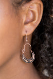 Paparazzi "Industrially Indigenous" Copper Earrings Paparazzi Jewelry