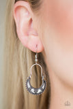 Paparazzi "Industrially Indigenous" Silver Earrings Paparazzi Jewelry