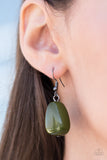 Paparazzi "Industry Shine" Green Necklace & Earring Set Paparazzi Jewelry