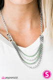 Paparazzi "Infinite Color - Green" necklace Paparazzi Jewelry