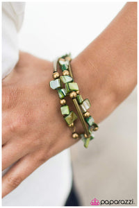 Paparazzi "Infinite Iridescence - Green" bracelet Paparazzi Jewelry