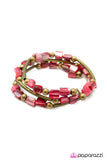 Paparazzi "Infinite Iridescence - Red" bracelet Paparazzi Jewelry