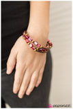 Paparazzi "Infinite Iridescence - Red" bracelet Paparazzi Jewelry