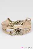 Paparazzi "Infinitely Irresistible" Brass Bracelet Paparazzi Jewelry