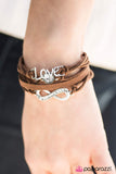 Paparazzi "Infinitely Irresistible" Brown Bracelet Paparazzi Jewelry