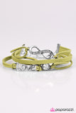 Paparazzi "Infinitely Irresistible" Green Bracelet Paparazzi Jewelry