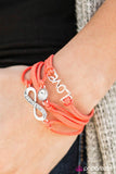 Paparazzi "Infinitely Irresistible" Orange Bracelet Paparazzi Jewelry