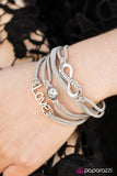 Paparazzi "Infinitely Irresistible" Silver Bracelet Paparazzi Jewelry