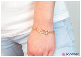 Paparazzi "Infinite Thrills - Gold" bracelet Paparazzi Jewelry