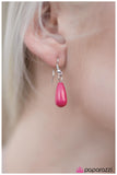 Paparazzi "In-FRINGE-ment - Pink" necklace Paparazzi Jewelry