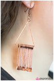 Paparazzi "In Full Swing" Copper Earrings Paparazzi Jewelry