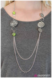 Paparazzi "In Lieu of Flowers - Green " necklace Paparazzi Jewelry