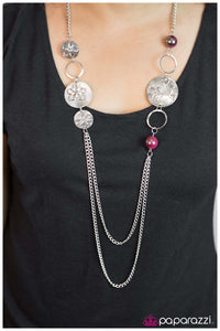 Paparazzi "In Lieu of Flowers - Pink " necklace Paparazzi Jewelry