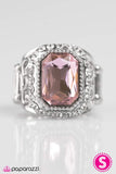Paparazzi "In Love With Being Queen" Pink Ring Paparazzi Jewelry
