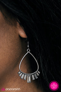 Paparazzi "Inner Diva" Black Earrings Paparazzi Jewelry