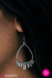 Paparazzi "Inner Diva" Black Earrings Paparazzi Jewelry