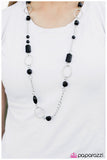 Paparazzi "In Neutral - Black" necklace Paparazzi Jewelry