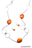 Paparazzi "Innocent and Illustrious - Orange" necklace Paparazzi Jewelry