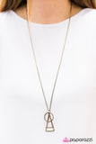 Paparazzi "In Some Way, Shape, Or Form" necklace Paparazzi Jewelry