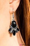 Paparazzi "International Idol - Black" earring Paparazzi Jewelry