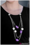 Paparazzi "Interstellar" Purple Necklace & Earring Set Paparazzi Jewelry