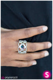 Paparazzi "In The Middle of Nowhere" Blue Ring Paparazzi Jewelry