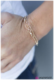 Paparazzi "In The Name of Love" Gold Bracelet Paparazzi Jewelry