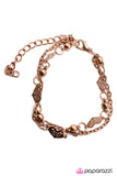 Paparazzi "In The Name of Love" Copper Bracelet Paparazzi Jewelry