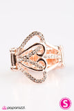 Paparazzi "In The Wings" Rose Gold Ring Paparazzi Jewelry