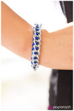 Paparazzi "In This Together - Blue" bracelet Paparazzi Jewelry