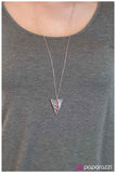 Paparazzi "Into the Wild" Red Necklace & Earring Set Paparazzi Jewelry