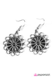 Paparazzi "Into The Wild I Go" Black Earrings Paparazzi Jewelry