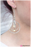 Paparazzi "In Your Atmosphere - Yellow" earring Paparazzi Jewelry