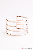 Paparazzi "In Your Day-GLEAMS!" Rose Gold Bracelet Paparazzi Jewelry