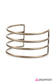 Paparazzi "In Your Day-GLEAMS!" Brass Bracelet Paparazzi Jewelry