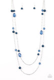 Paparazzi "In Your GLEAMS - Blue" necklace Paparazzi Jewelry