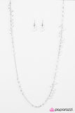 Paparazzi "In Your GLITZY-est Dreams - White" necklace Paparazzi Jewelry