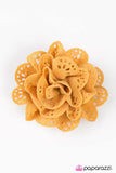 Paparazzi "In Your LACE! - Yellow" hair clip Paparazzi Jewelry