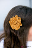 Paparazzi "In Your LACE! - Yellow" hair clip Paparazzi Jewelry