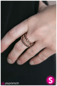 Paparazzi "I Promise... - Copper" ring Paparazzi Jewelry