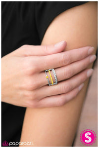 Paparazzi "I Promise... - Yellow" ring Paparazzi Jewelry